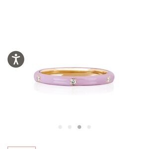 EF Collection Enamel Ring, size 6